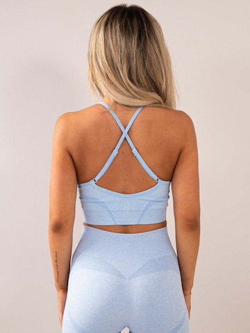 Divina Bustier Sport bh 'Four' in Blauw