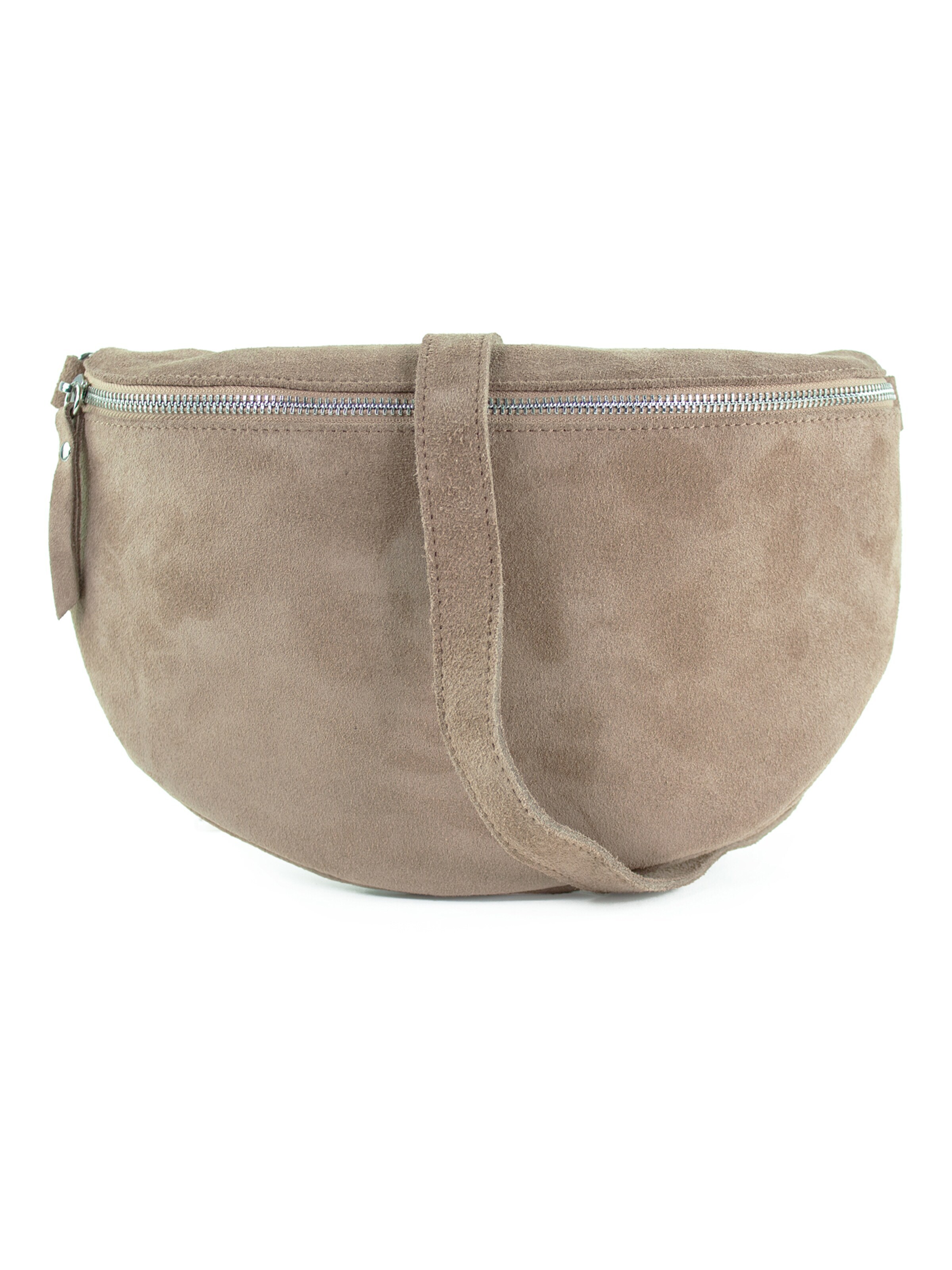 lePelou Fanny Pack 'VALENTINA large' in Grey: front