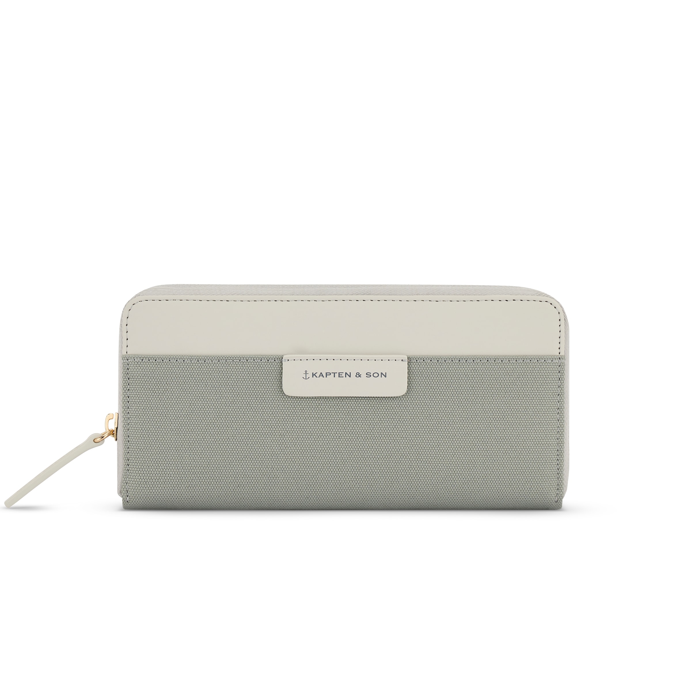 Kapten & Son Tegnebog 'Bergen Pro Large' i grøn: forside