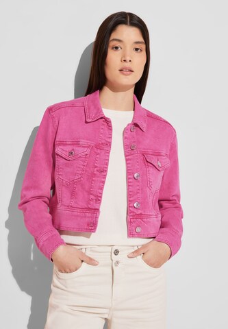 STREET ONE Between-Season Jacket in Pink: front