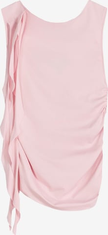 Bershka Top | roza barva: sprednja stran