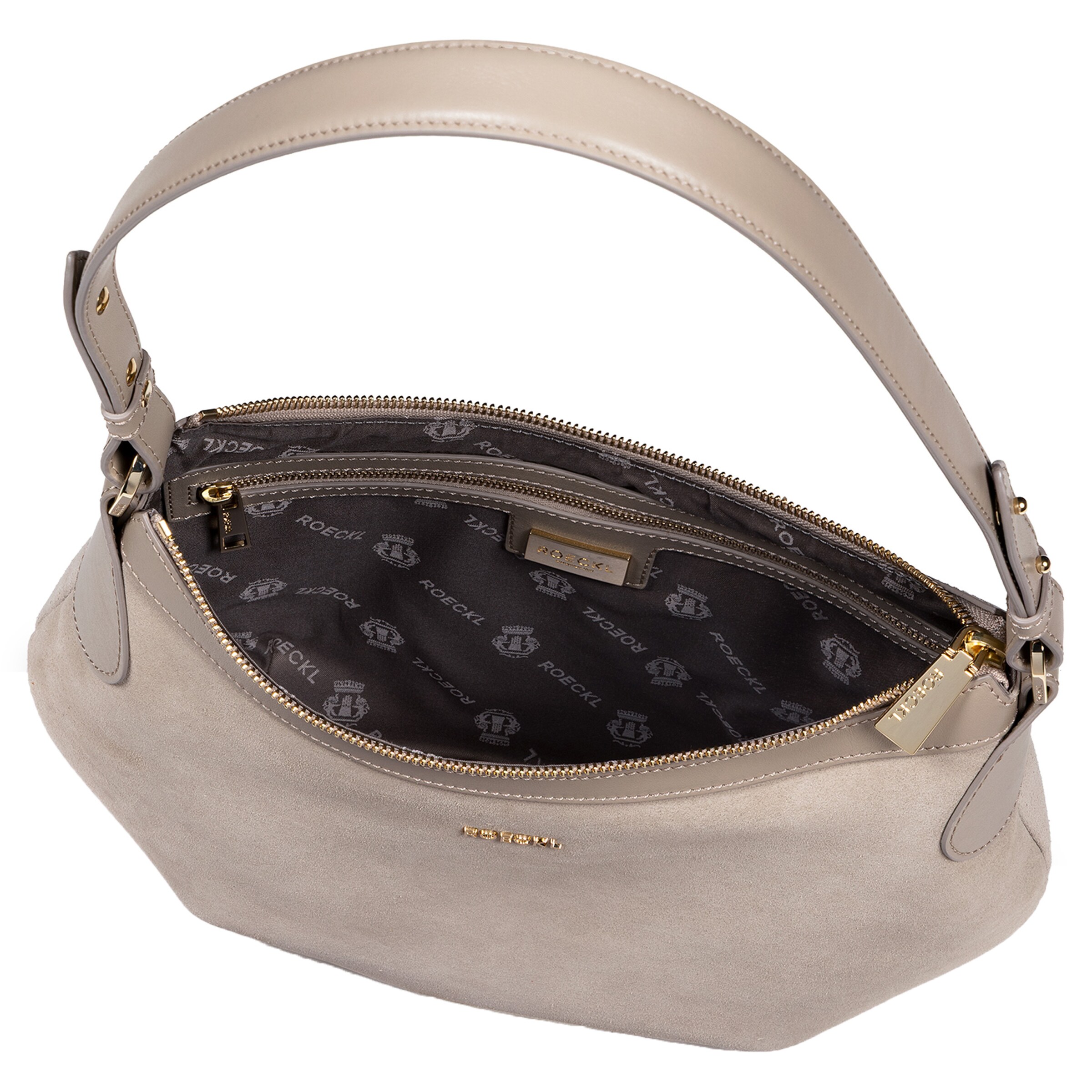 Borsa a spalla 'LIBERTY SCHULTERTASCHE SMALL' di Roeckl in beige