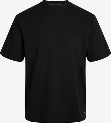 Signal T-Shirt 'Eddy' in Schwarz: predná strana