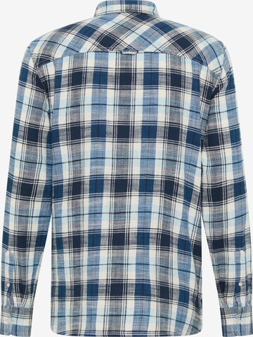 MUSTANG Regular fit Button Up Shirt in Blue