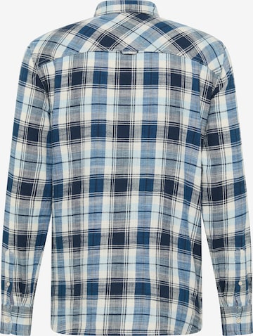 MUSTANG Regular fit Button Up Shirt in Blue