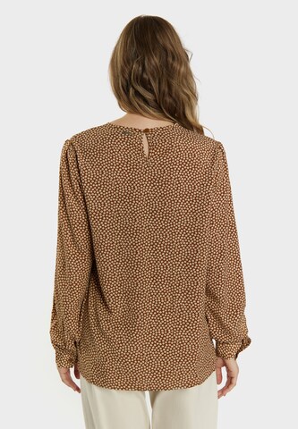 DreiMaster Vintage Blouse in Brown