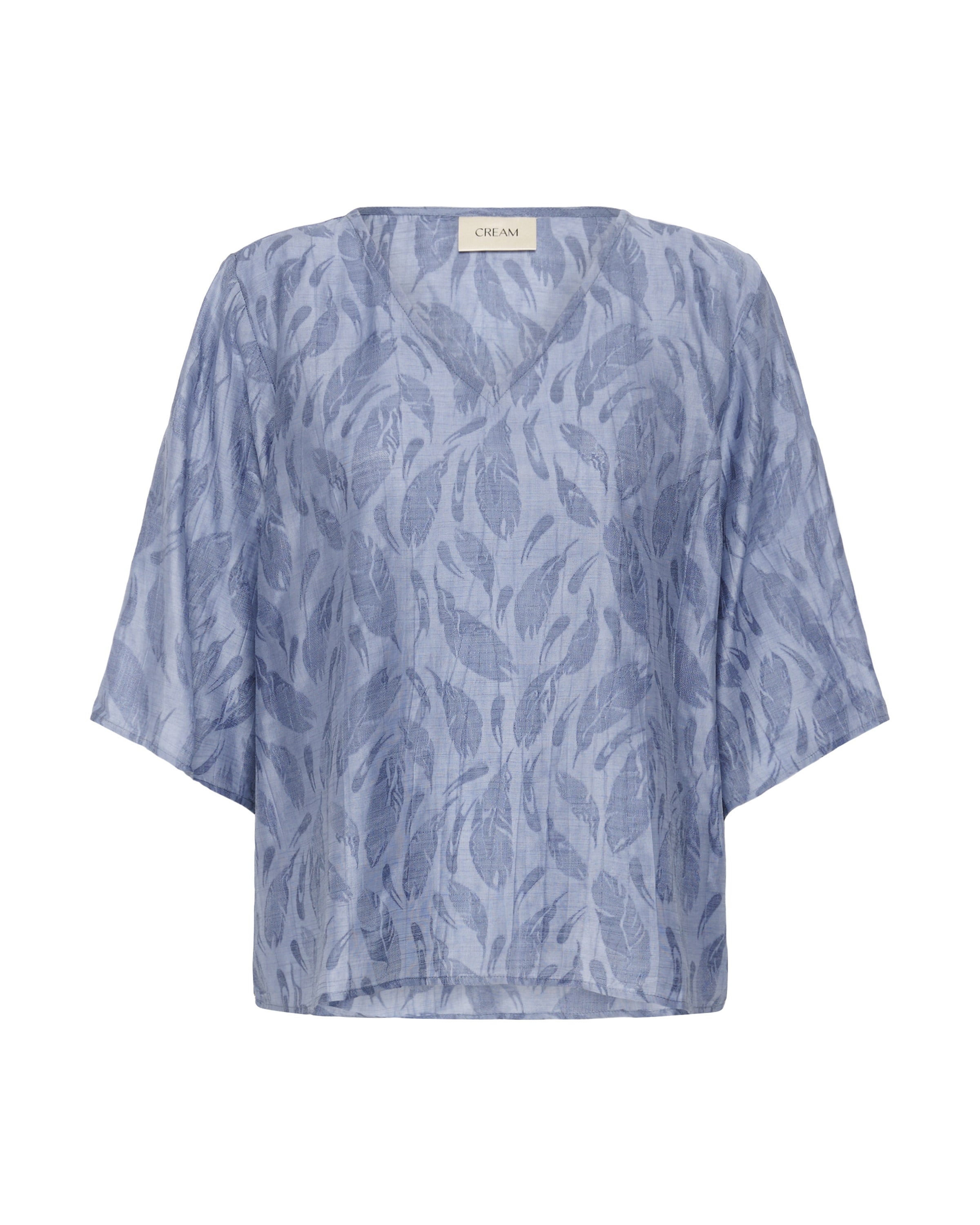 Cream - Camiseta 'Loui' en gris: frente