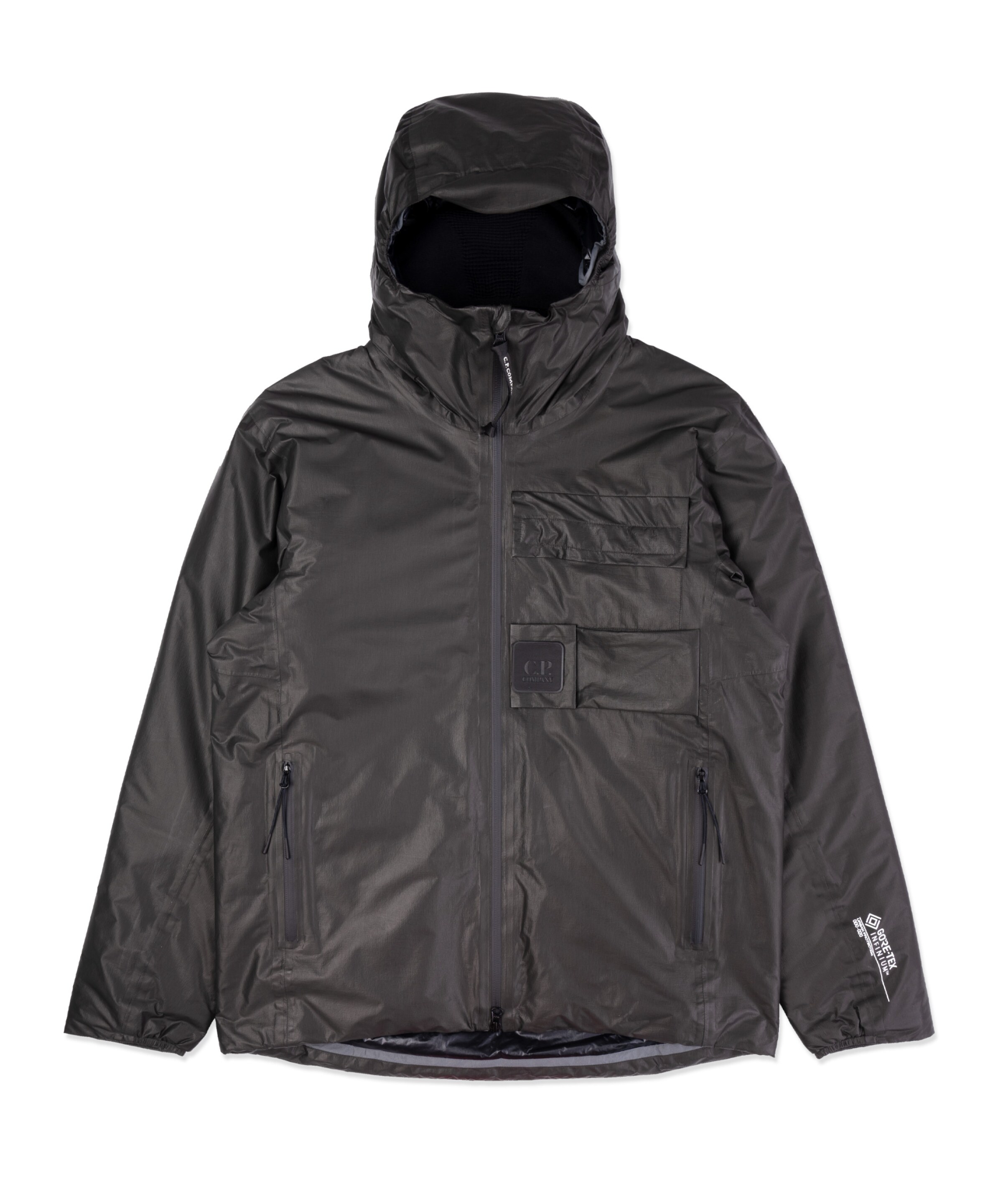 C.P. Company Jacke in Schwarz: Vorderseite