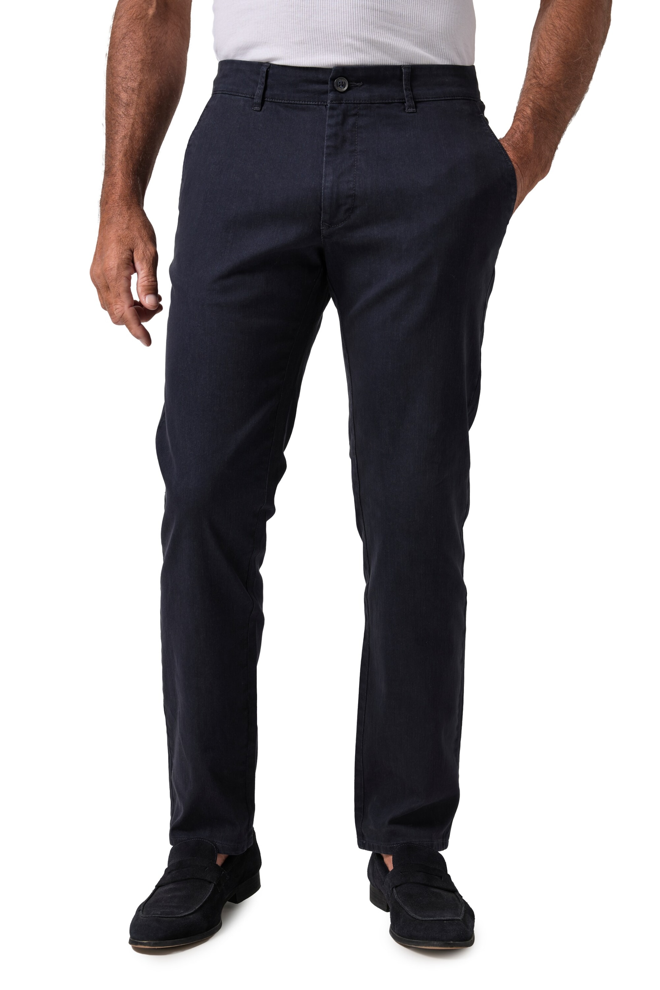 JP1880 Regular Chino trousers in Blue: front