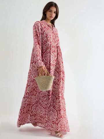Robe 'Maxi' Hiccup en rouge