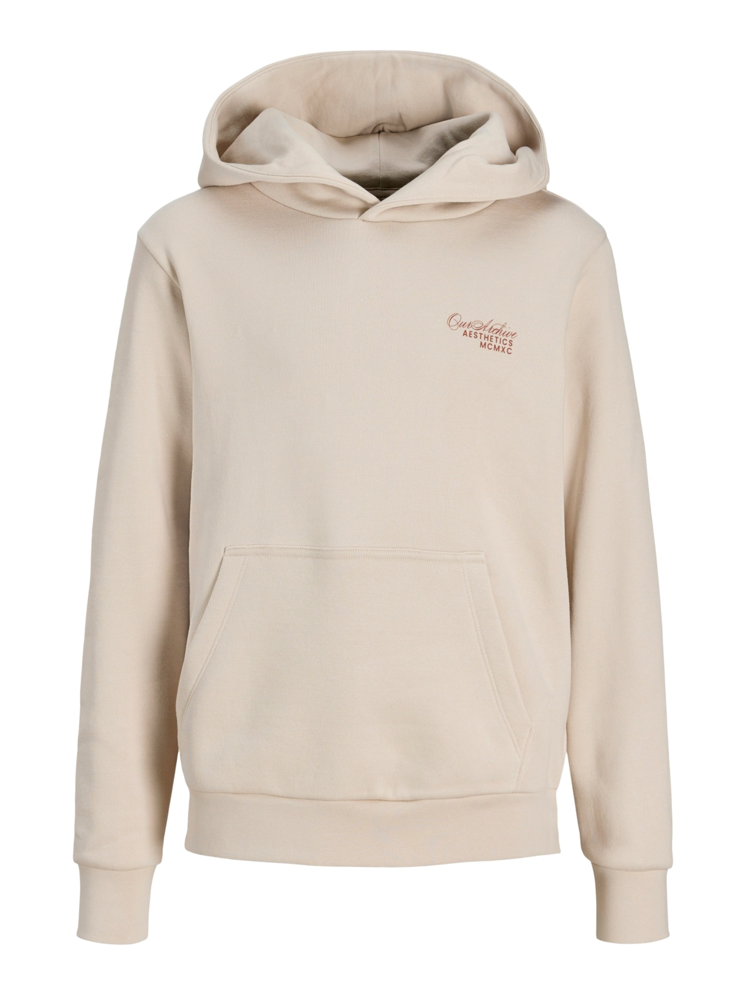 Jack & Jones Junior - Sweatshirt 'Roar' em bege: frente