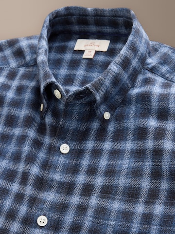 Next Regular Fit Hemd in Blau