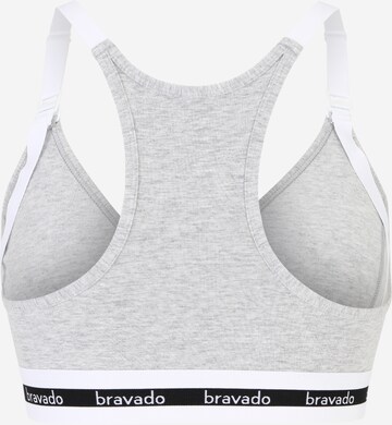 Bravado Designs Triangle Nursing Bra in Grey