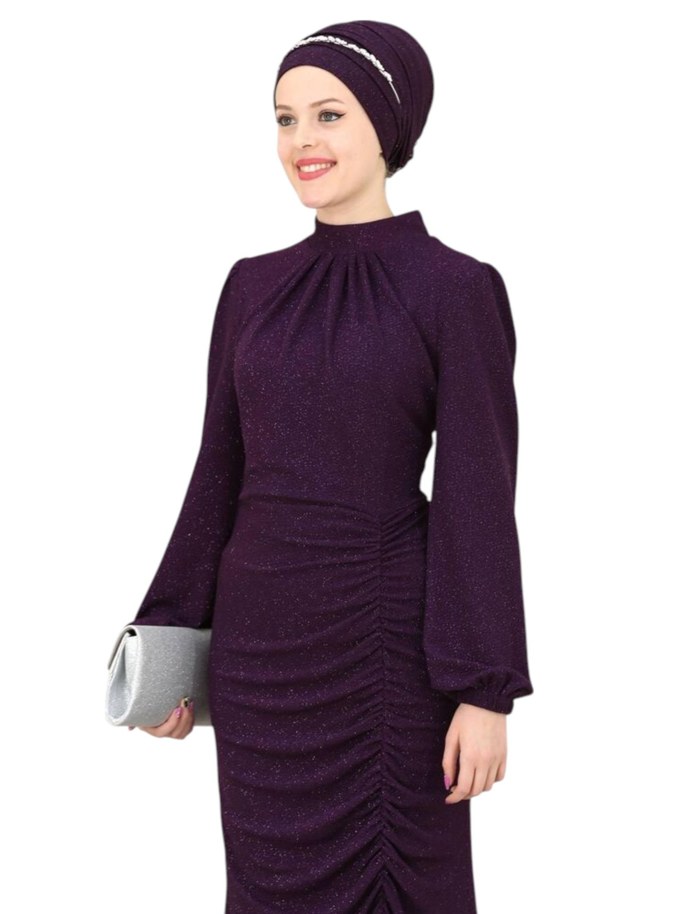 fashionshowcase Festkjole 'RÜYA' i lilla