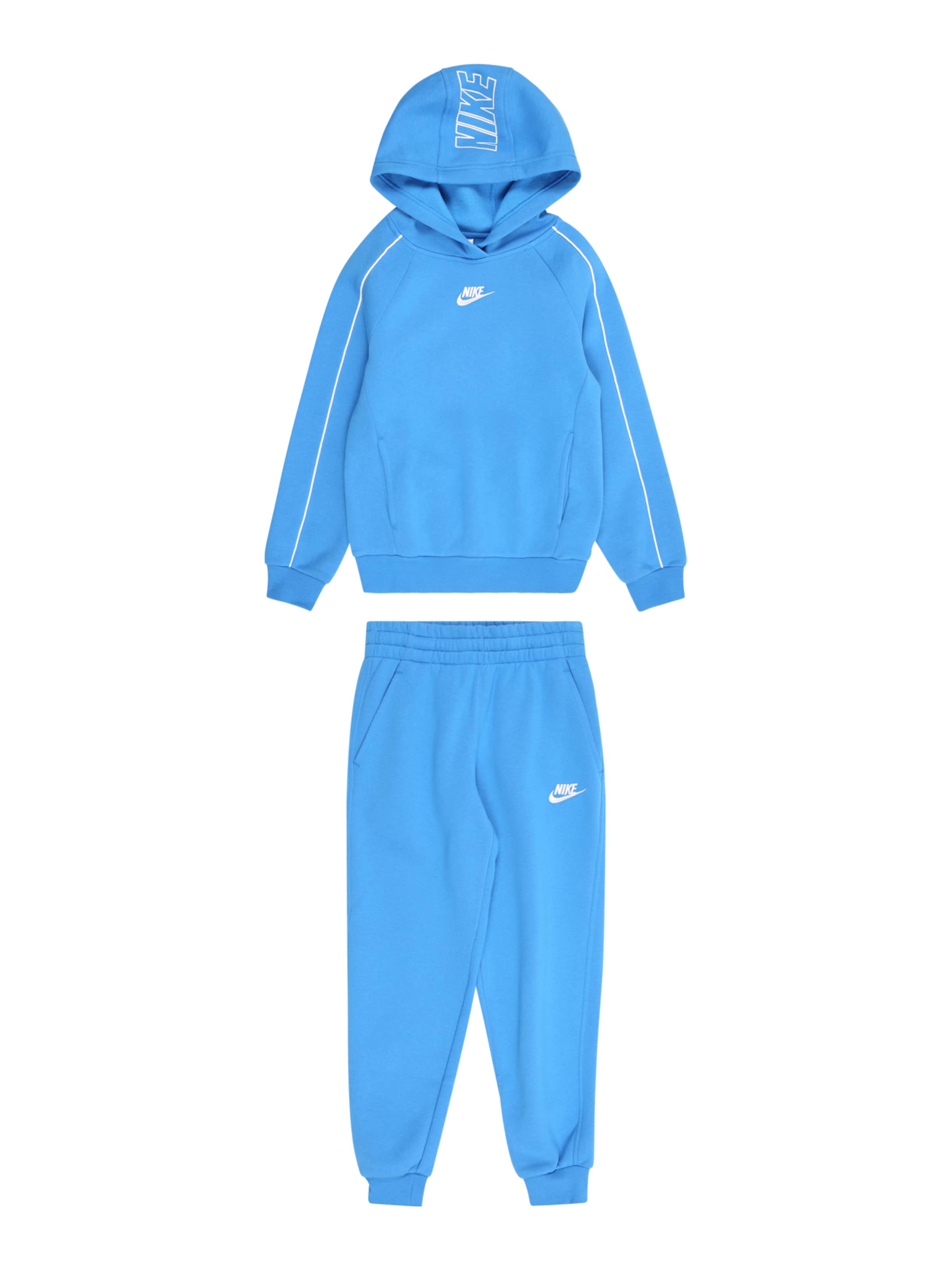 Nike Sportswear Trenirka za tek 'CLUB FLC' | modra barva: sprednja stran