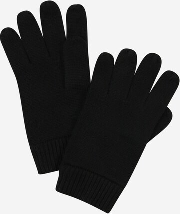 Michael Kors Full Finger Gloves in Black: front