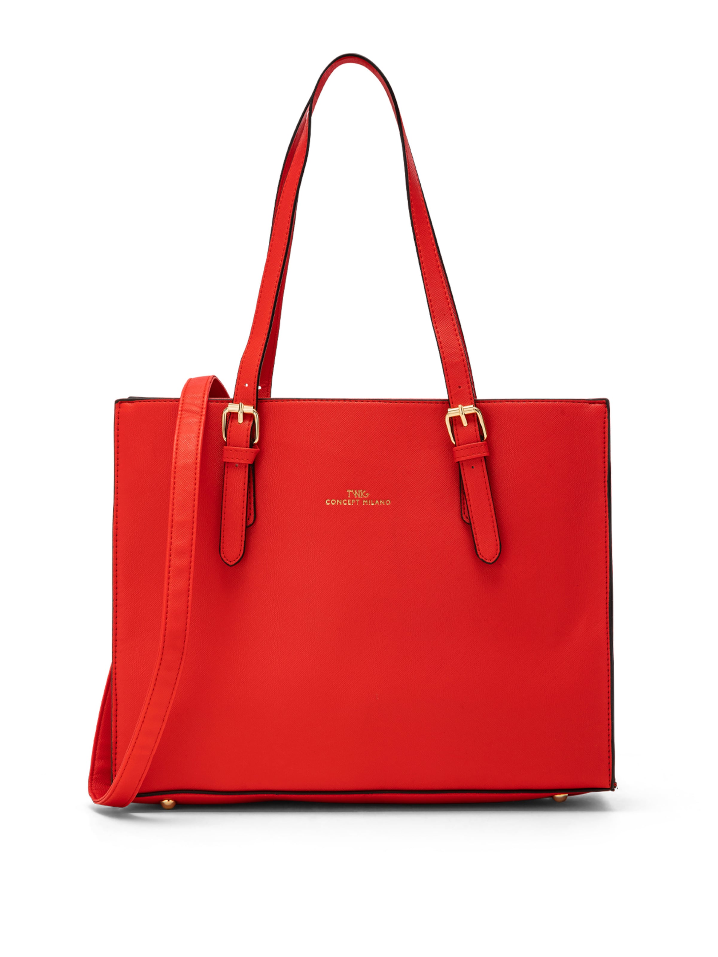 TWIG Concept Milano Handtasche 'Shelley'‌‌‌‌‌‌‌‌ in Rot: Vorderseite