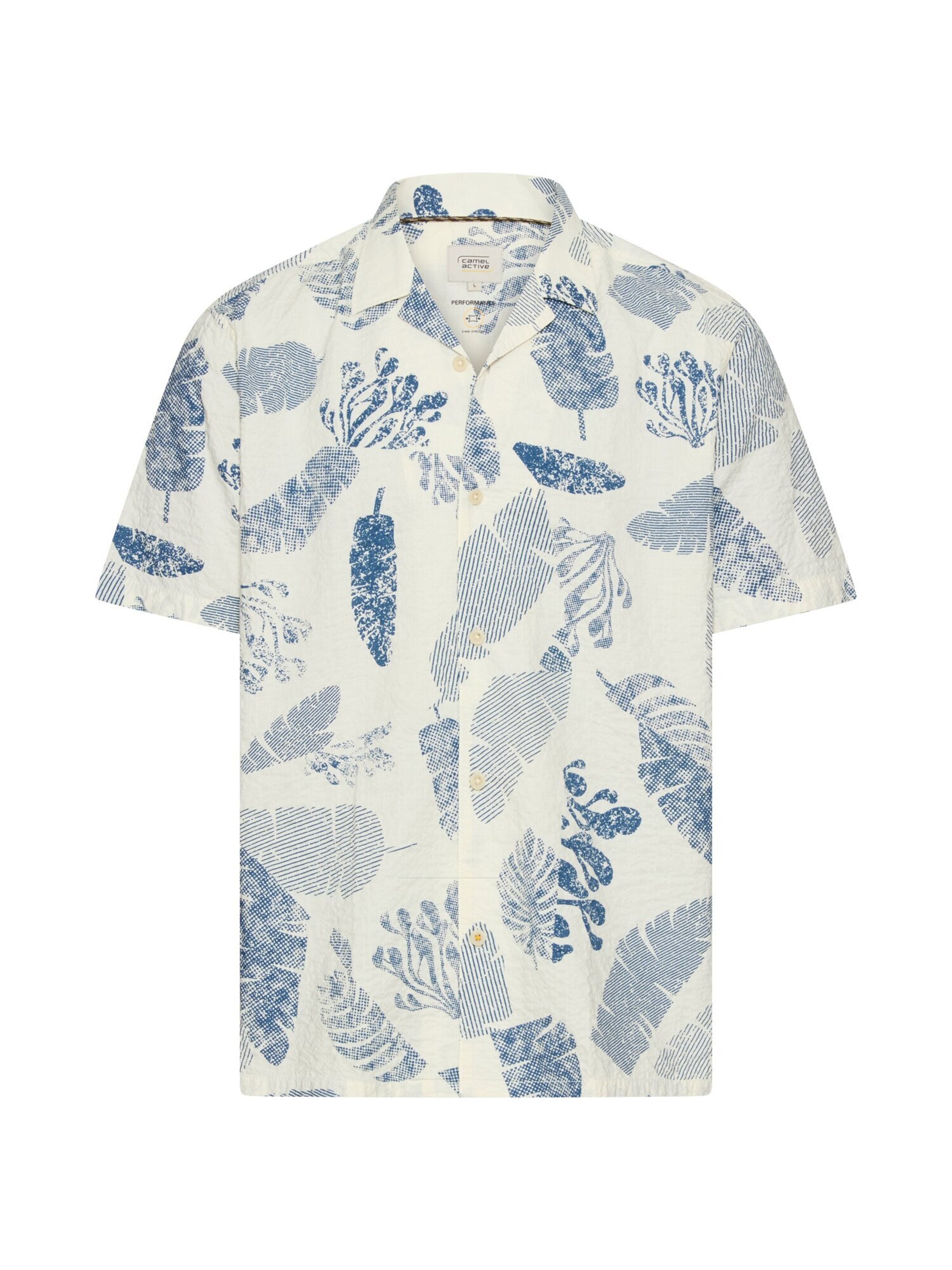 Regular fit Camicia di CAMEL ACTIVE in beige: frontale