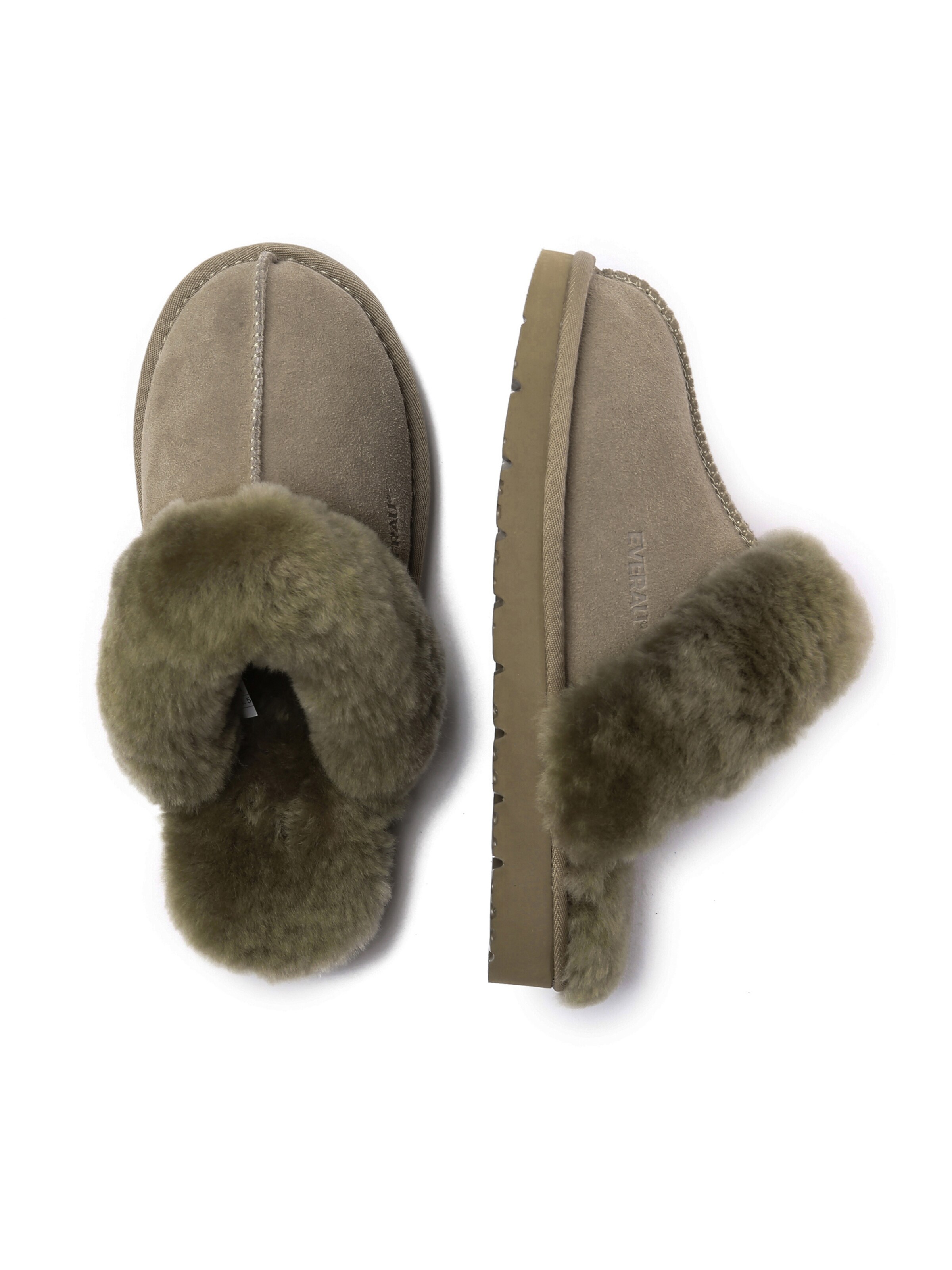 Everau - Zapatillas de casa 'Raven' en marrón