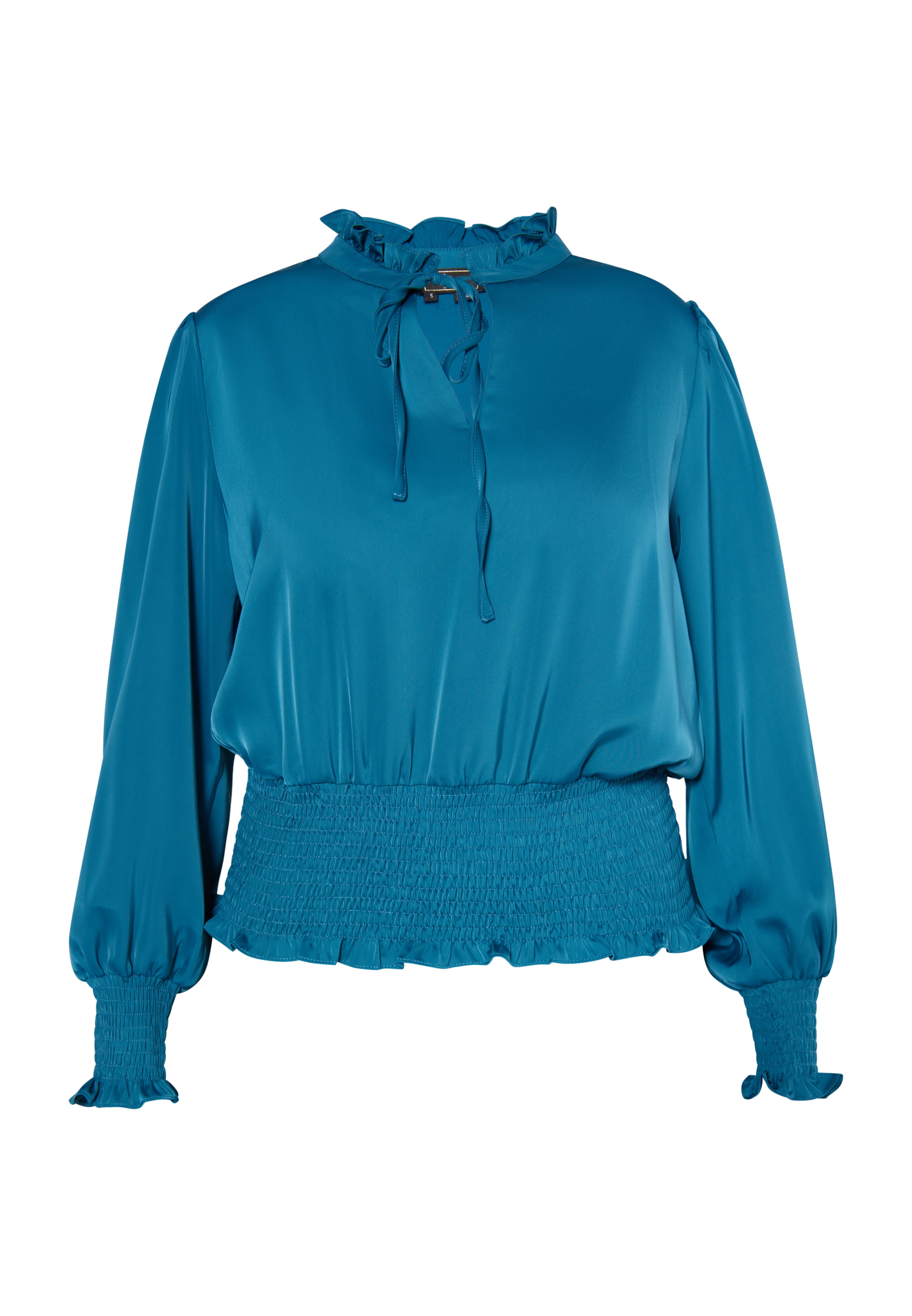 Bluză faina pe verde petrol, Vizualizare produs