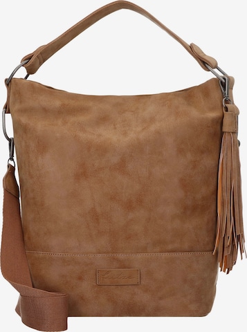 Fritzi aus Preußen Shoulder Bag 'Fritzi' in Brown: front