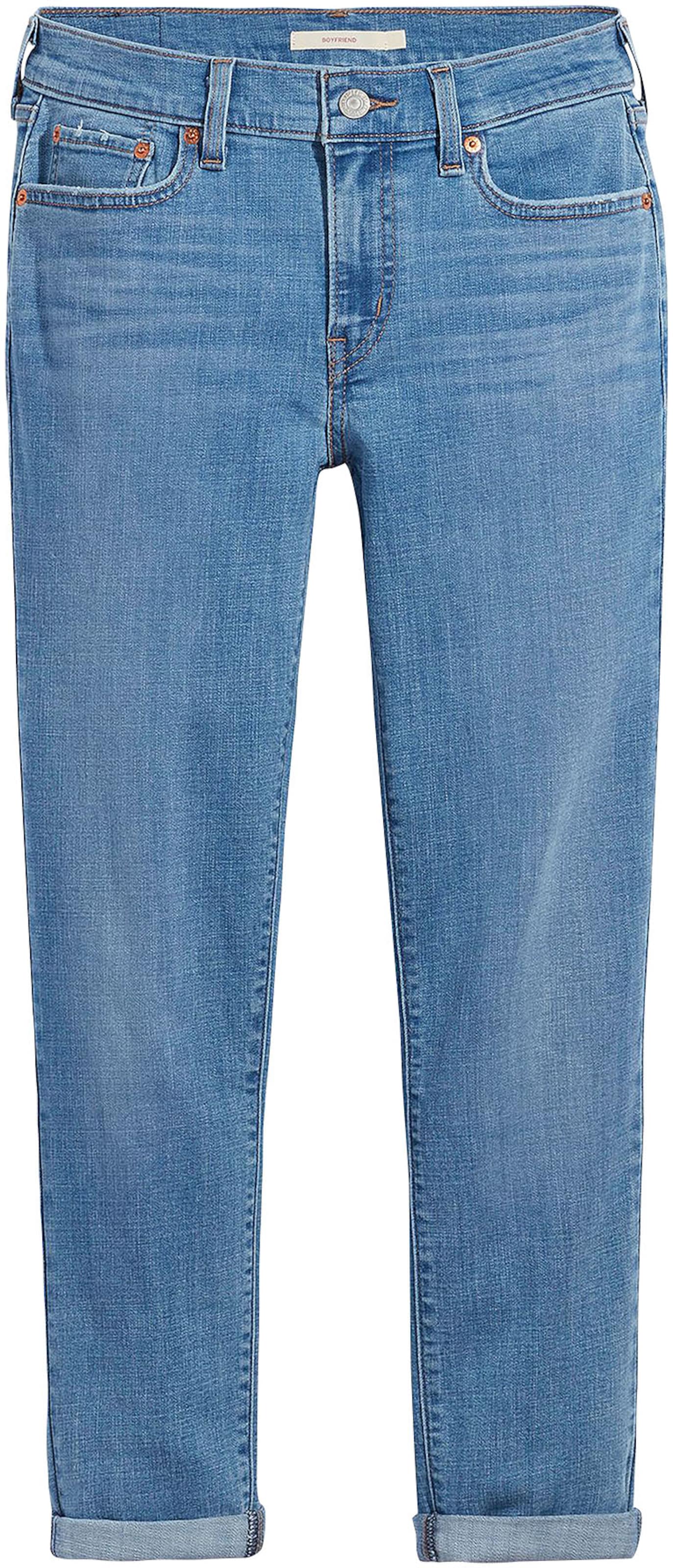 mėlyna LEVI'S ® Standartinis Džinsai 'Mid Rise Boyfriend': priekis