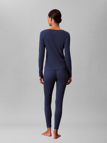 Skinny Leggings Calvin Klein Underwear en bleu
