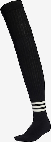 ADIDAS ORIGINALS - Calcetines hasta la rodilla 'Pro' en negro: frente