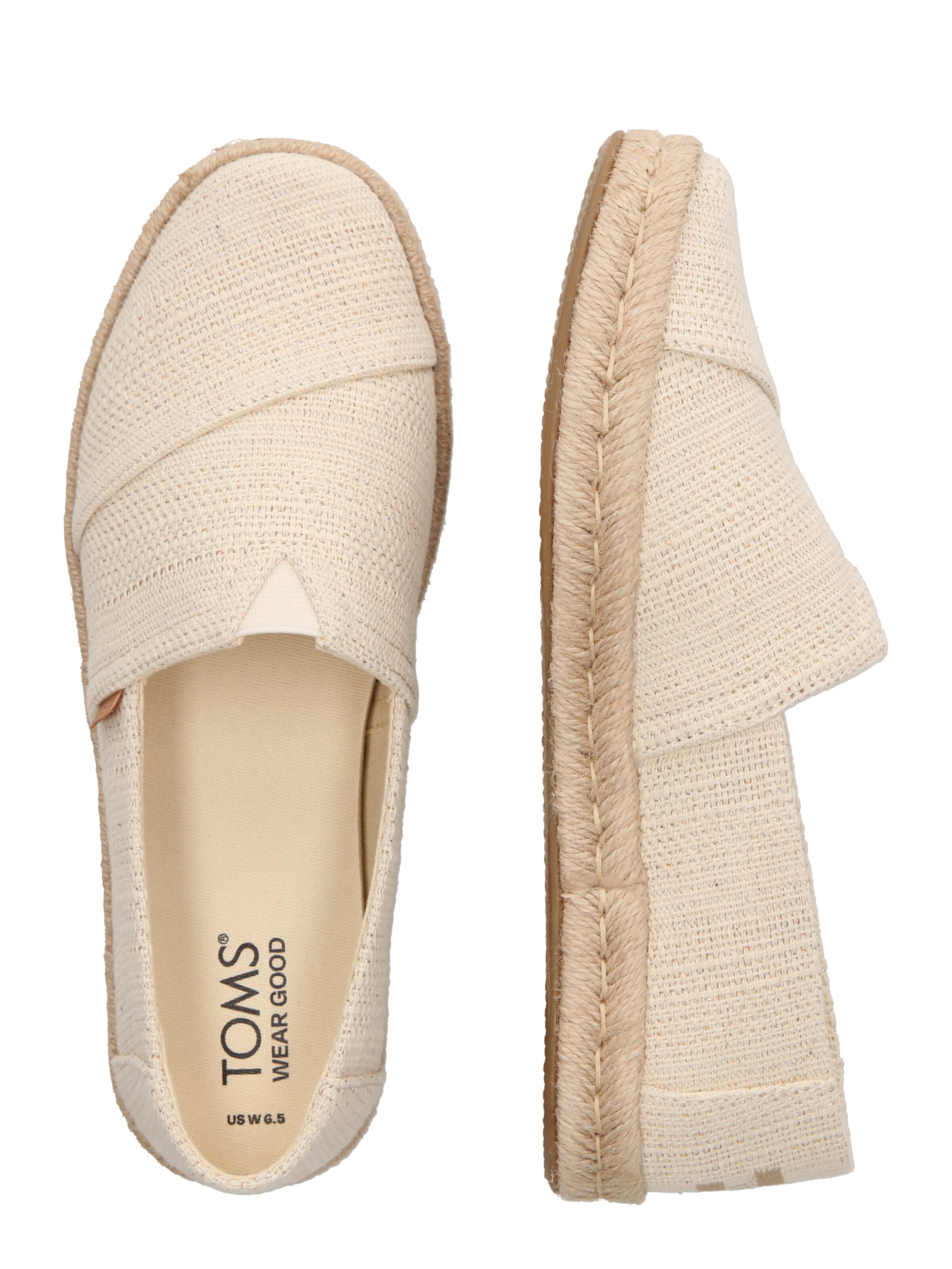 Espadrillas di TOMS in bianco