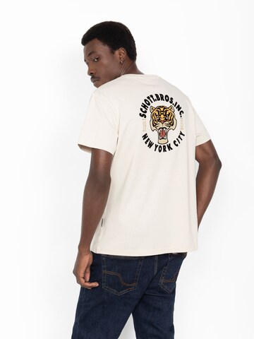Schott NYC Shirt‌‌‌ in Weiß