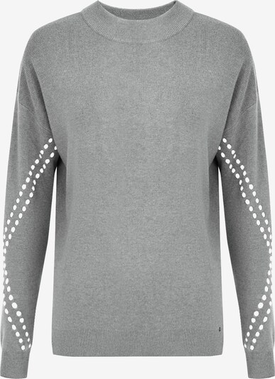 Finn Flare Pullover in grau, Produktansicht