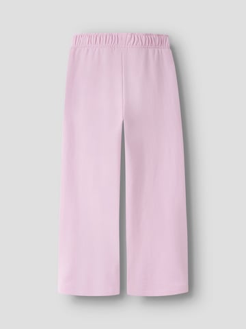 NAME IT Wide Leg Bukser i pink