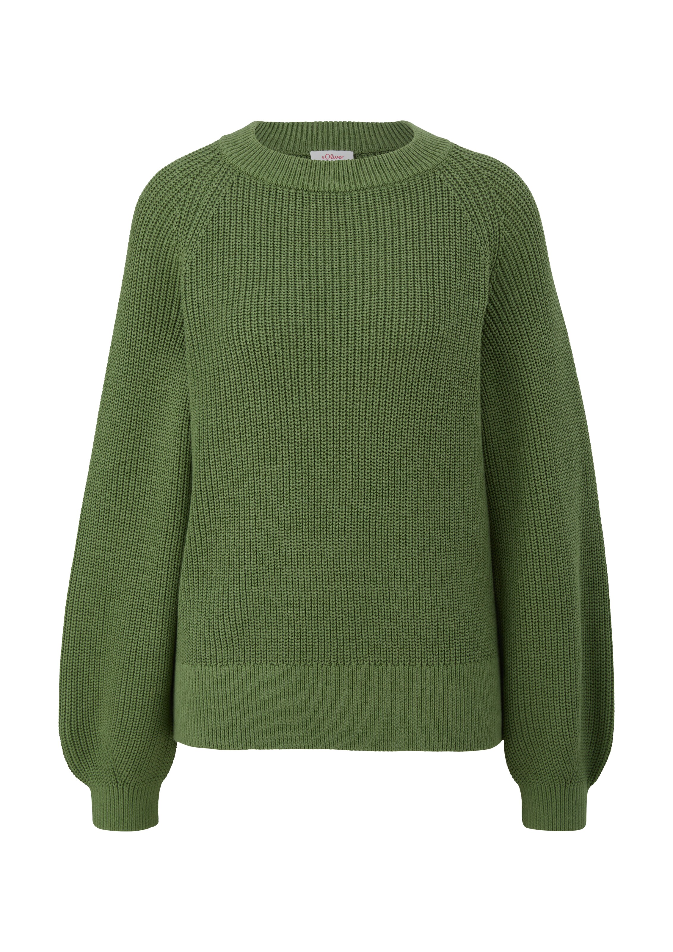 s.Oliver Pullover in Grün: Vorderseite