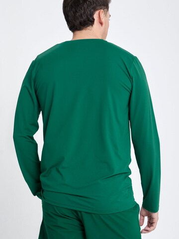 SPORTKIND Funktionsshirt 'Crew Neck Long Sleeve Shirt'‌‌‌‌‌‌‌ in Grün