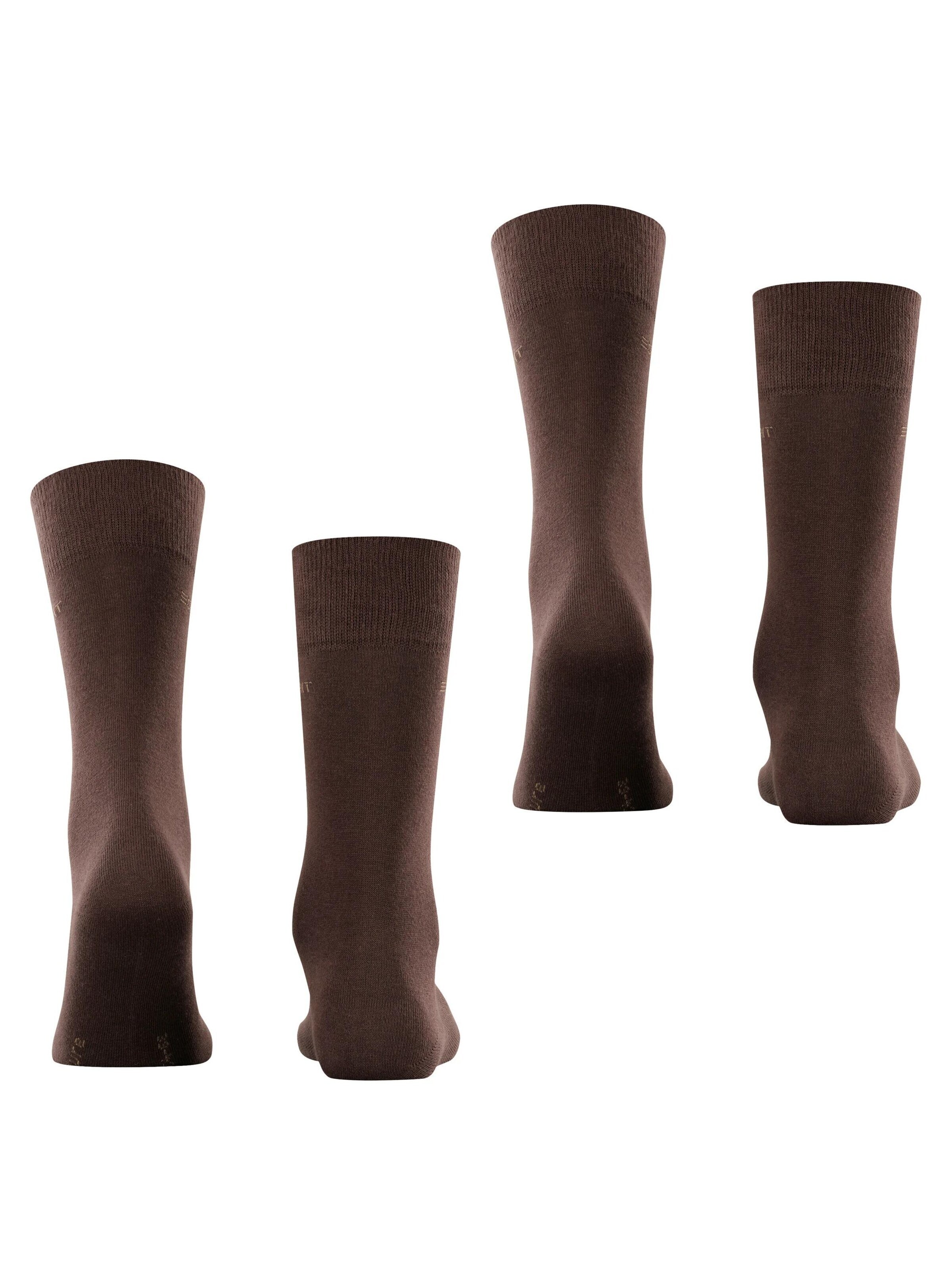 ESPRIT Socken 'Basic Uni 2-Pack'‌ in Braun