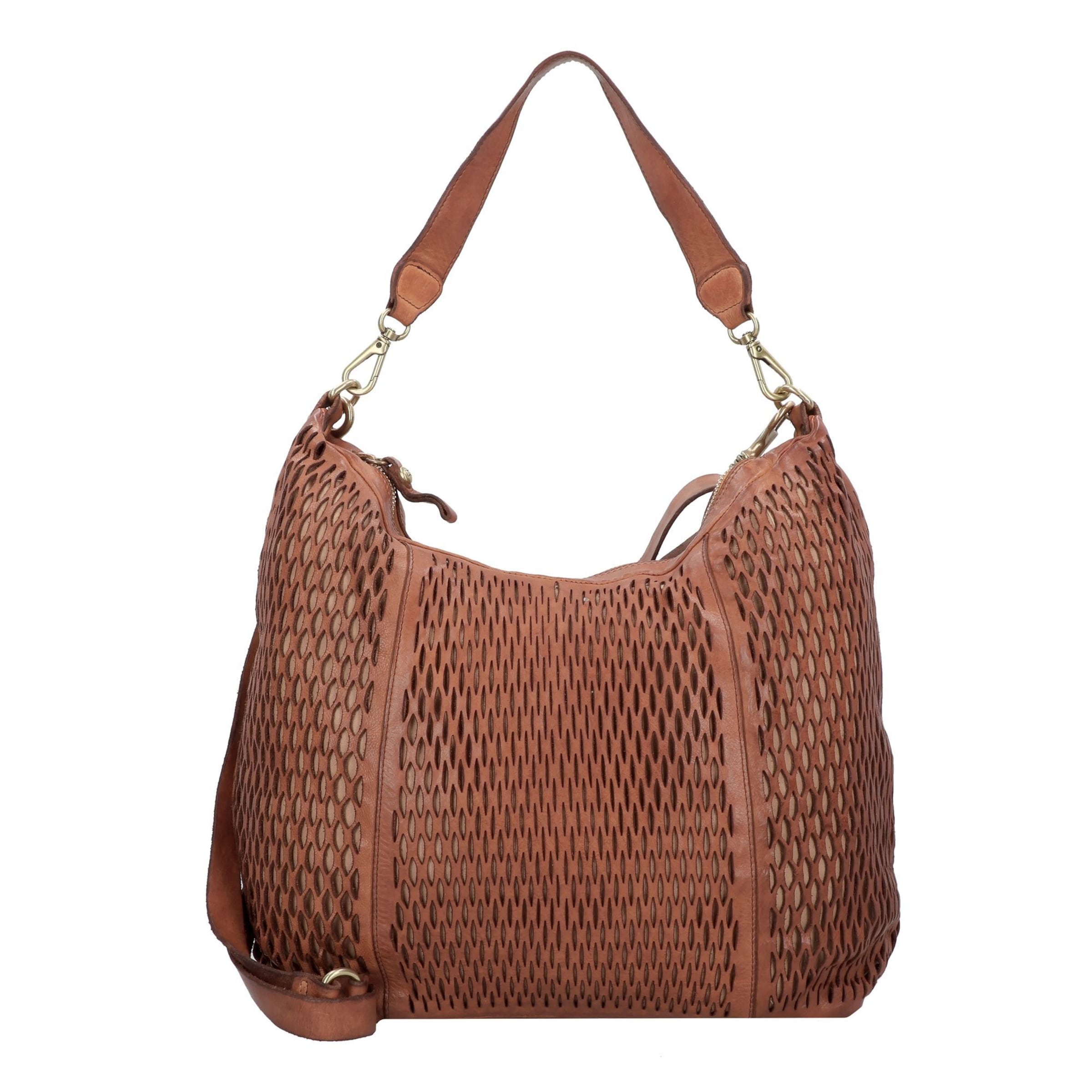 Campomaggi Schultertasche 'Mangrovia ' in Braun: Vorderseite