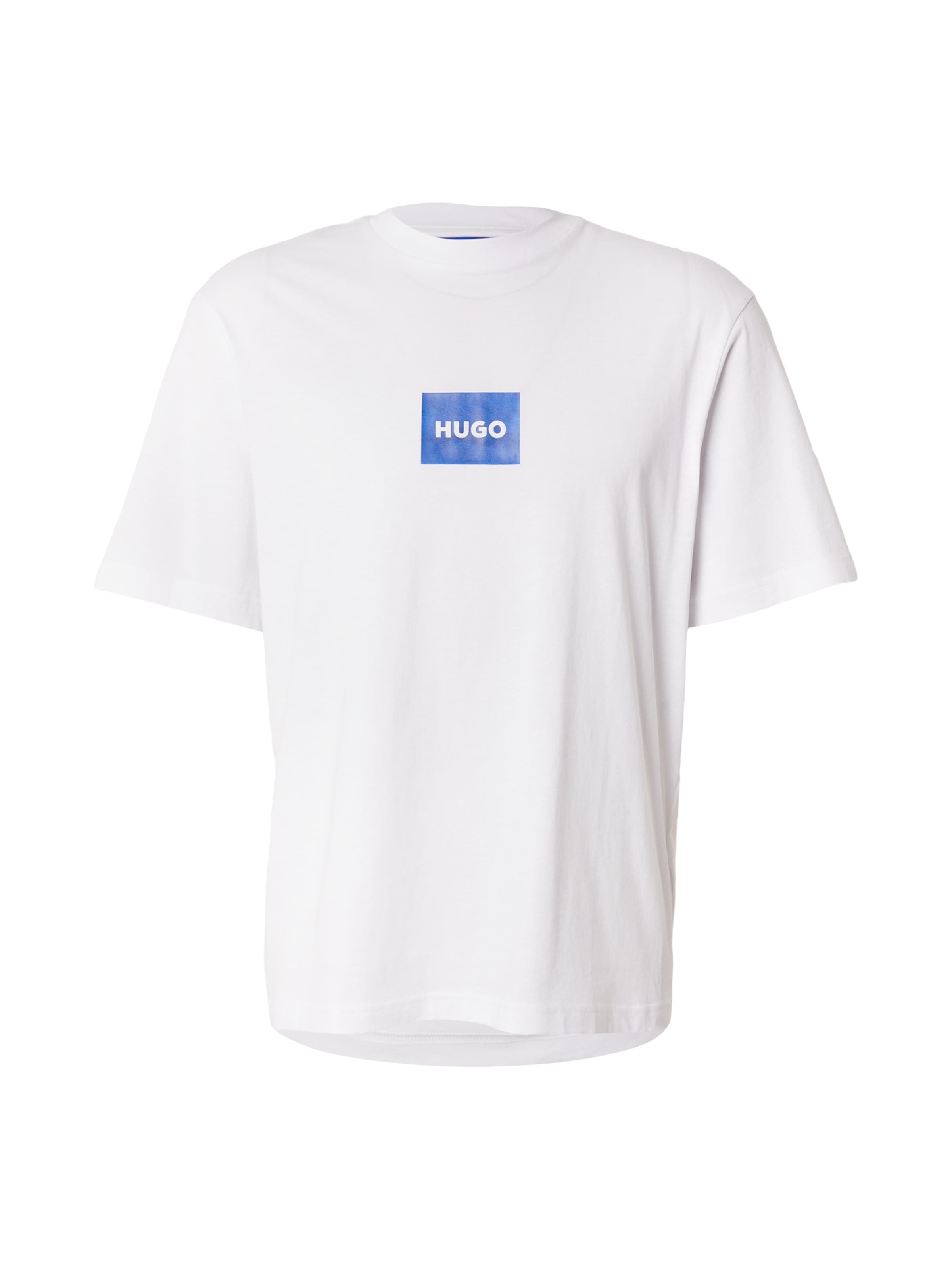 HUGO Μπλουζάκι 'Nayonix' σε λευκό: μπροστά