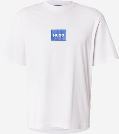 Marškinėliai 'Nayonix' iš HUGO, spalva – sodri mėlyna („karališka“) / balta, Prekių apžvalga