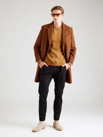 TOMMY HILFIGER Pullover in Braun