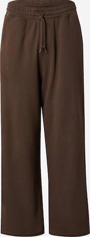 WEEKDAY - Calças 'Astro' em castanho: frente