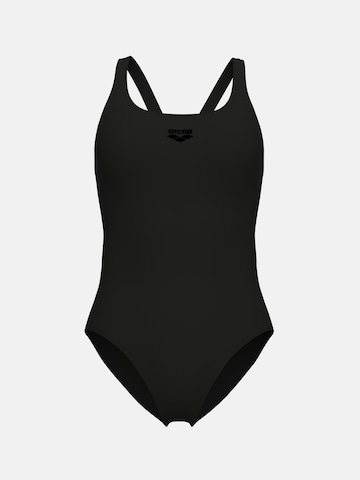 Bustier Maillot de bain 'DYNAMO' ARENA en noir : devant