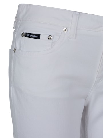 DOLCE & GABBANA - Vaquero 'Dolce & Gabbana GIRLY Jeans weiß' en blanco