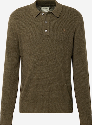 Abercrombie & Fitch Pullover i grøn: forside