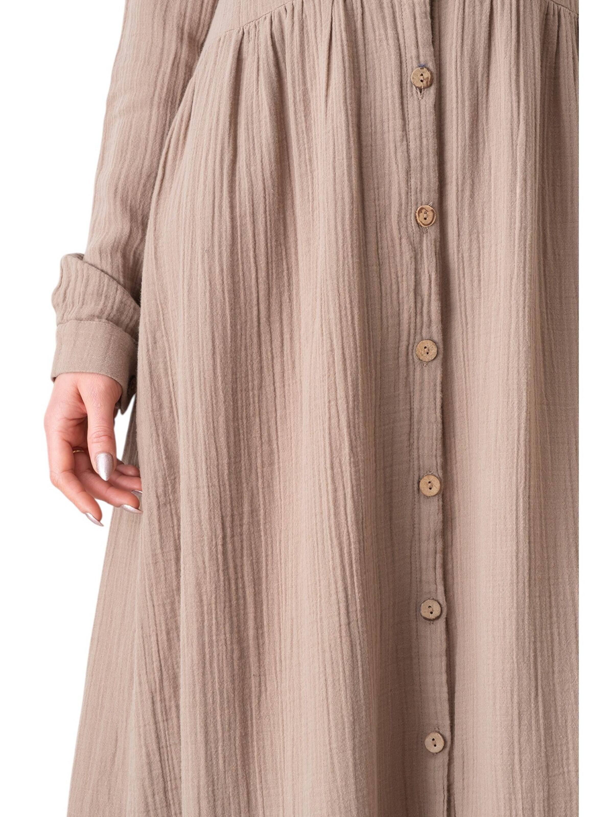 WENOR Blousejurk 'SABRA' in Beige