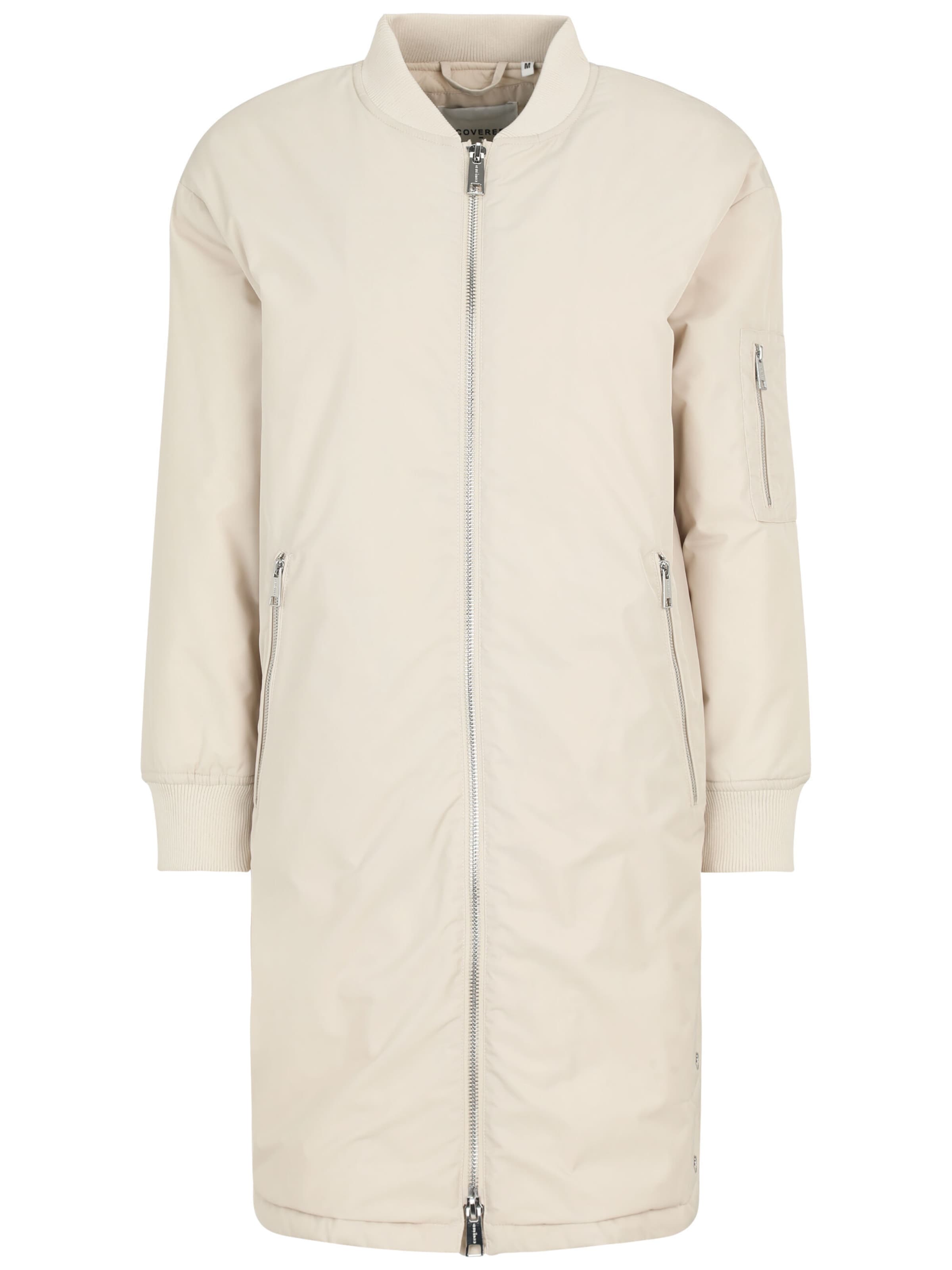 Covered Between-Season Jacket 'BELLA 2' in Beige: front
