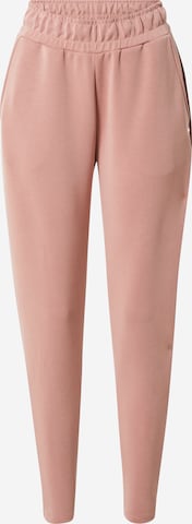 Athlecia Tapered Sportbroek in Roze: voorkant