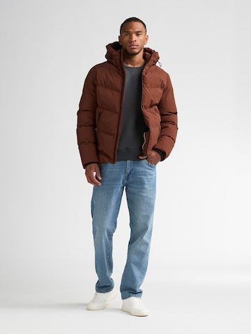 Petrol Industries Winter Jacket in Brown