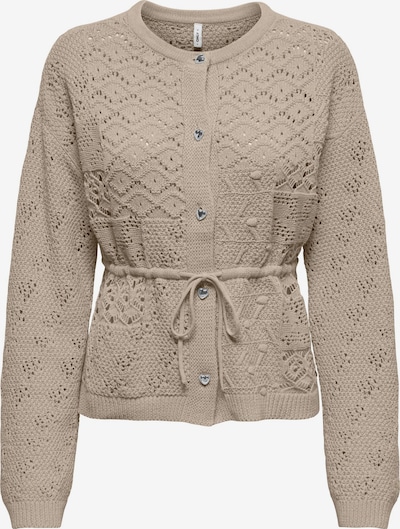 ONLY Strickjacke 'ONLELKE' in greige, Produktansicht