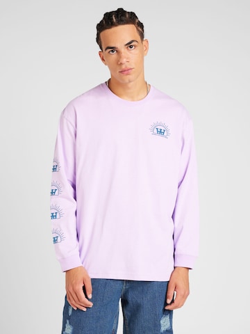 WOOD WOOD Shirt 'Mir Resort' in Purple: front