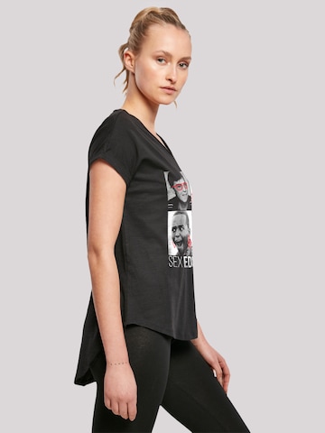 F4NT4STIC Shirt 'Sex Education Class Photos Netflix TV Series' in Black